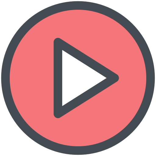 Button, Pushbutton, Clip, Nip, Movie, Play, Fun - Movie Icon Png (512x512)