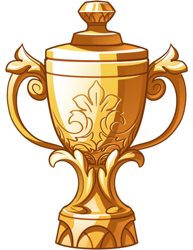 Earn Trophies By Winning Pvp Battles - Illustration (385x500)
