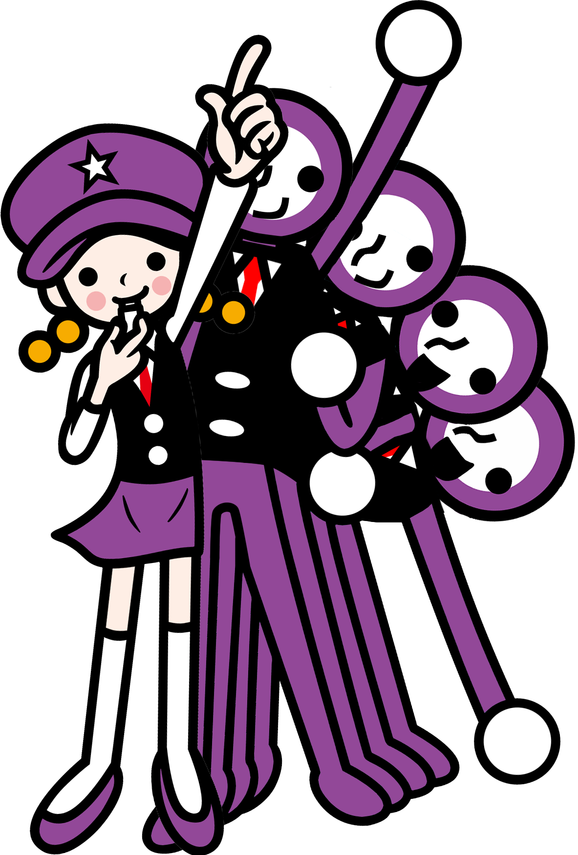 Cosmic Dance Group - Rhythm Heaven Cosmic Dance (1183x1751)