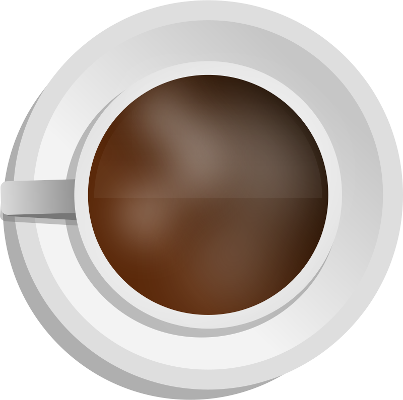 Cup Clipart Rakabi - Top Coffee Clipart Png (800x795)