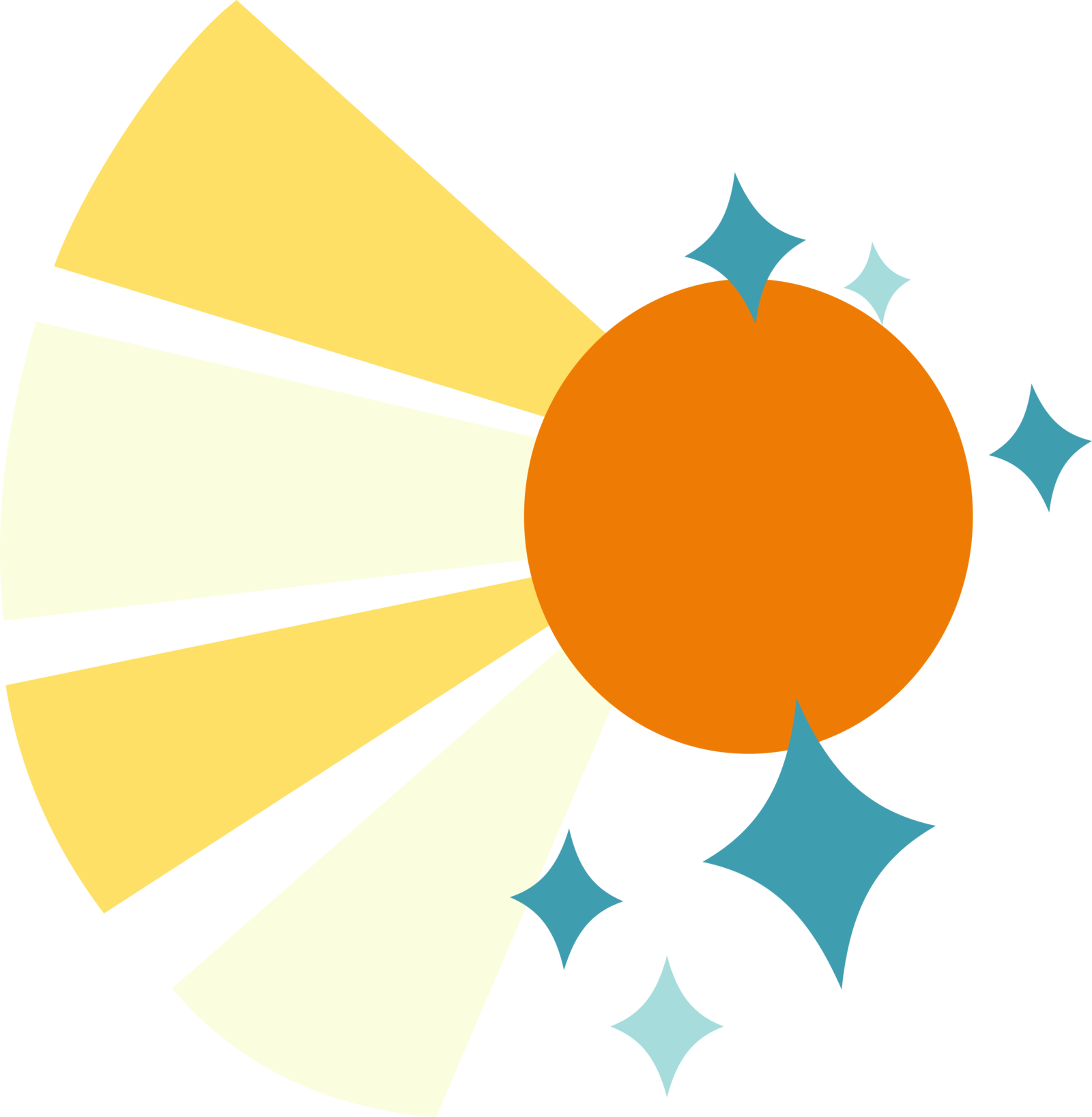 My Little Pony Lightning Dust Cutie Mark Download - Mlp Sunburst Cutie Mark (1600x1637)