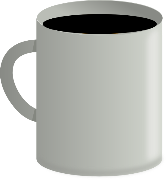 Coffee - White Coffee Cup Png (552x598)