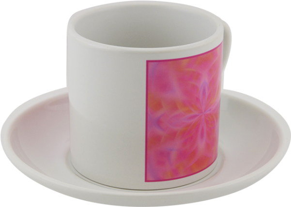 Tea Cup Mandala That Attracts The Solar Energy Of The - Saucer (600x600)