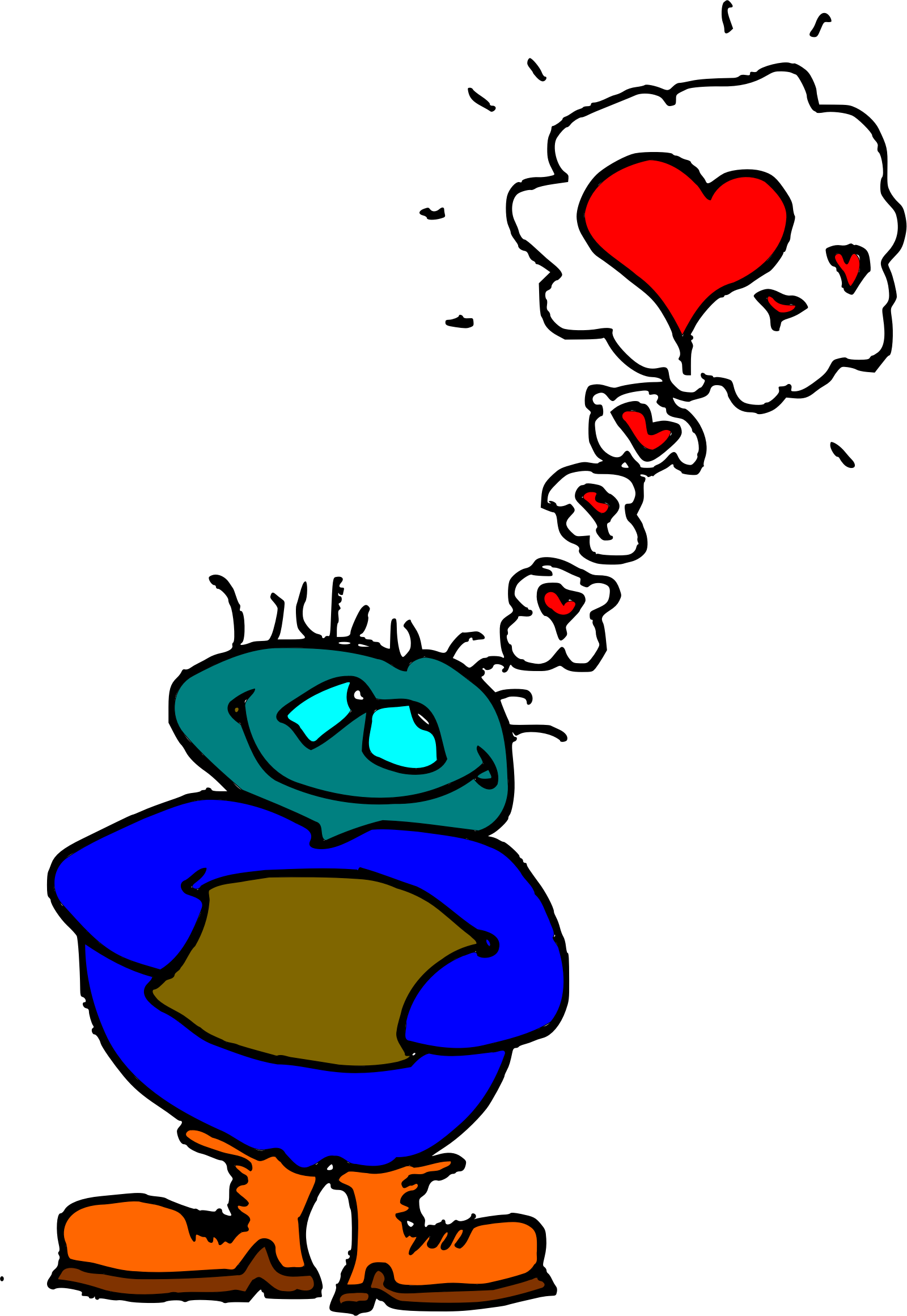 Love Color - T-shirt (1600x2320)