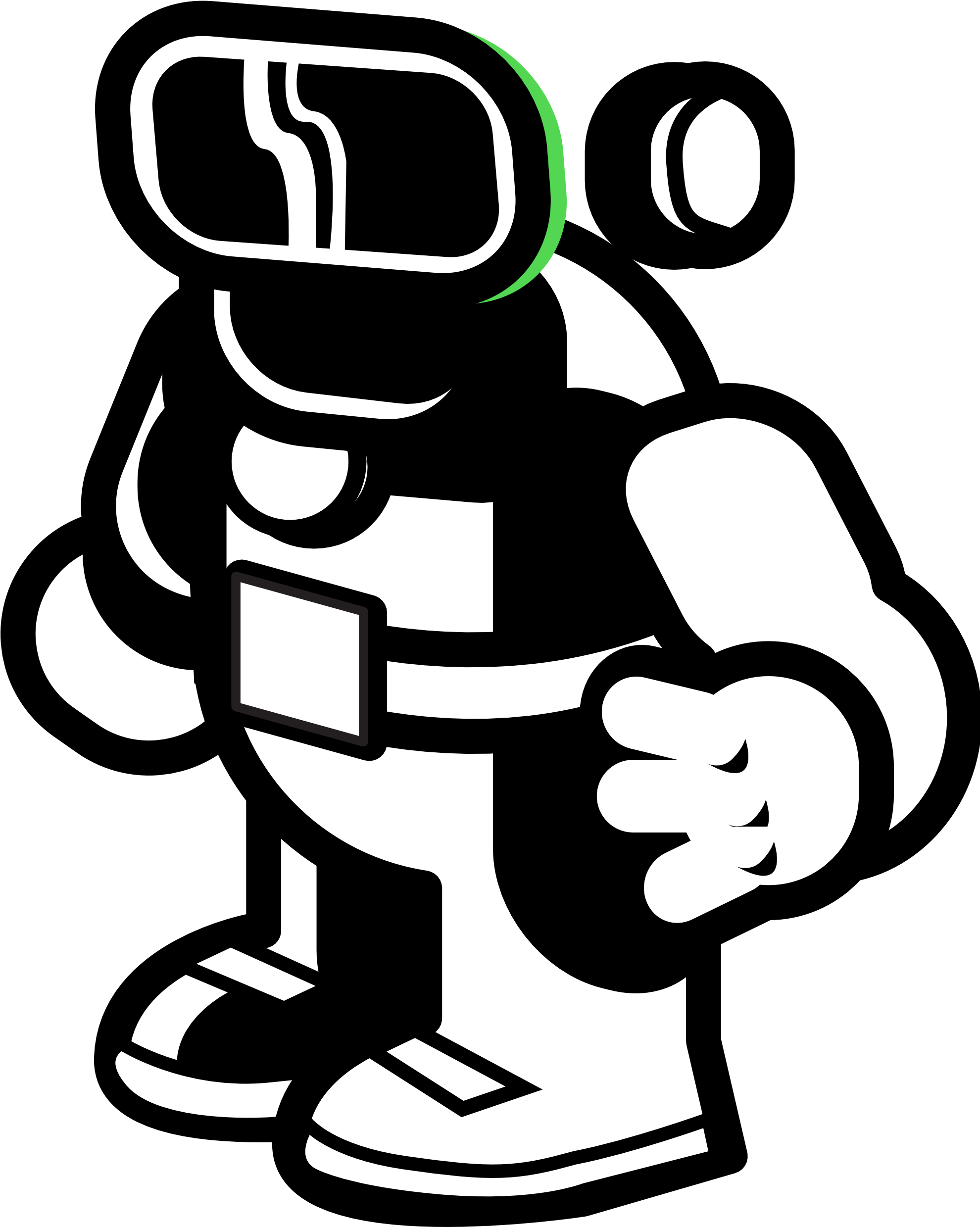 Best Of Spaceman Clip Art Medium Size - Astronaut (1979x2857)