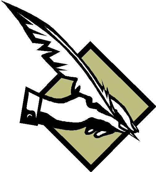 Writing Images Clip Art - Clip Art Author (502x557)