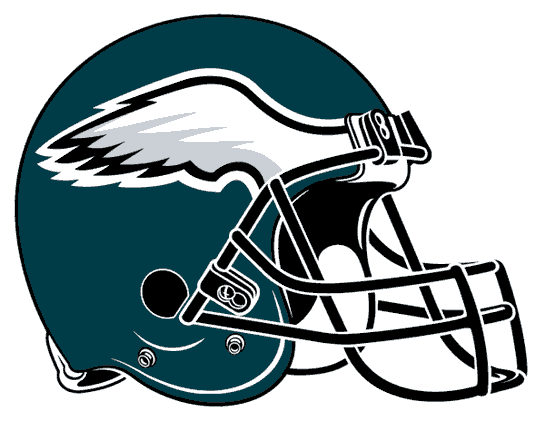 Praying Angel Clip Art Related - Philadelphia Eagles Football Helmet (545x421)