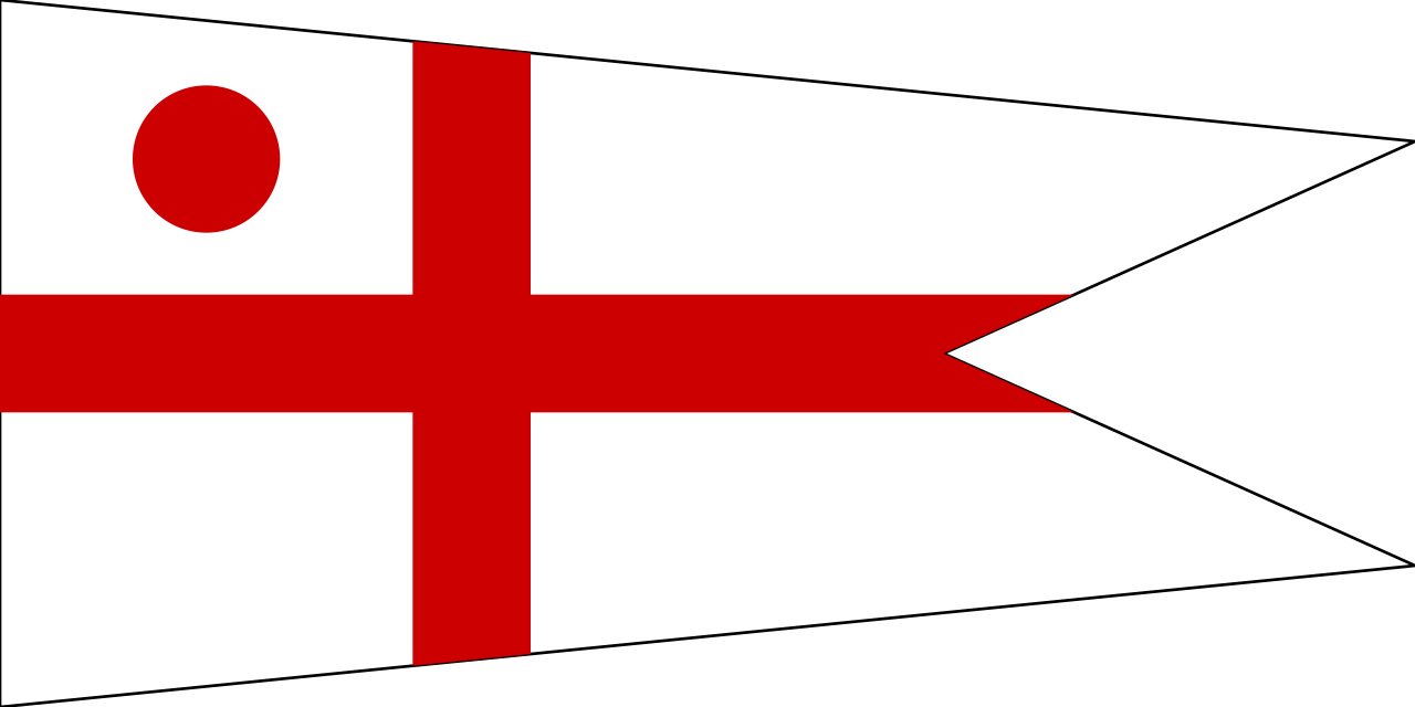 Uk Navy Of6 Flag - Commodore's Pennant (1280x640)