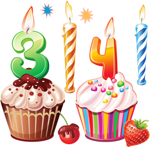 3 - Happy Birthday Journal: 150 Pages Lined Notebook/diary (500x495)