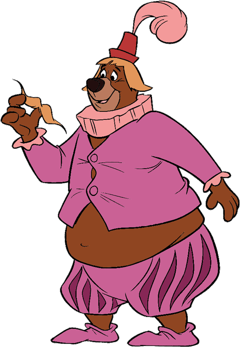 Pin Disguise Clip Art - Robin Hood Little John Disguise (500x705)