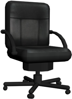Office Chair Png Image - Haworth Zody Leather Chair (640x480)