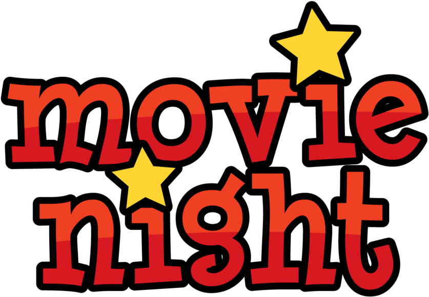 Say Hello - Movie Night Clipart (900x674)