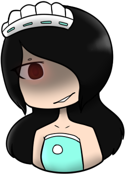 Dipped Rose's Heart In Darkness By Puffedlittler112 - Miitopia Heart Dipped In Darkness (337x394)