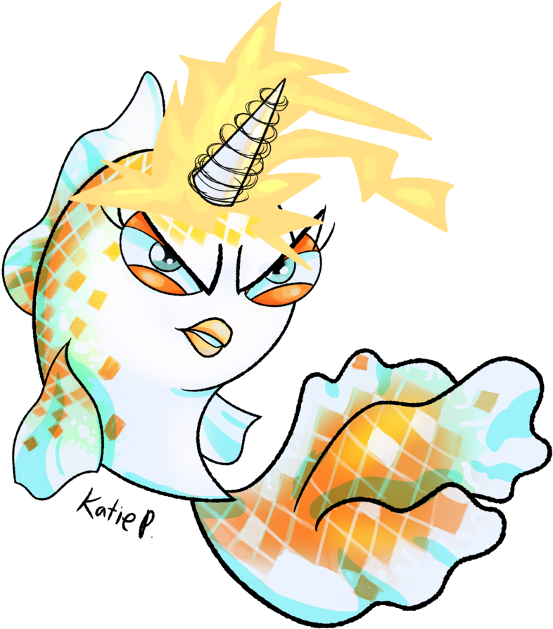 Aclockworkkitten Goldeen Used Horn Drill By Aclockworkkitten - Goldeen (1024x962)
