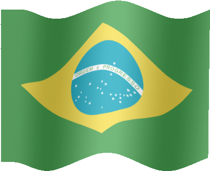 Very Big Animated Flag Of Brazil - Animated Flag Of Brazil (432x338)