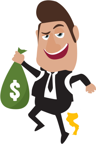 By Playing Frack'n And Reaching A 13 Magnitude Earthquake - Cartoon (347x515)