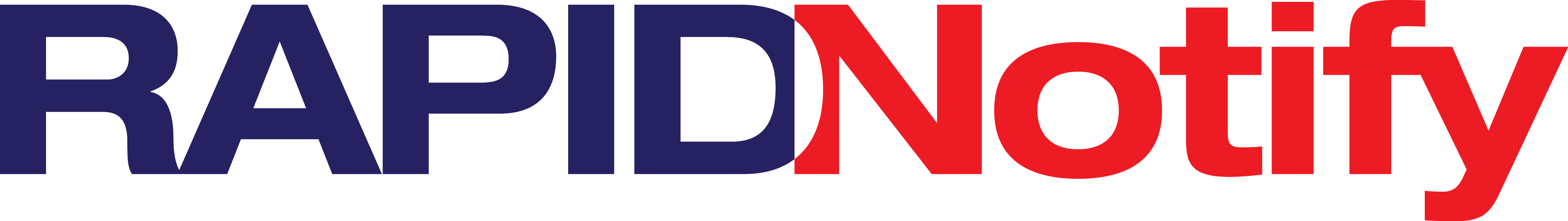 Rapid Notify - Rapid Notify Logo (5517x777)
