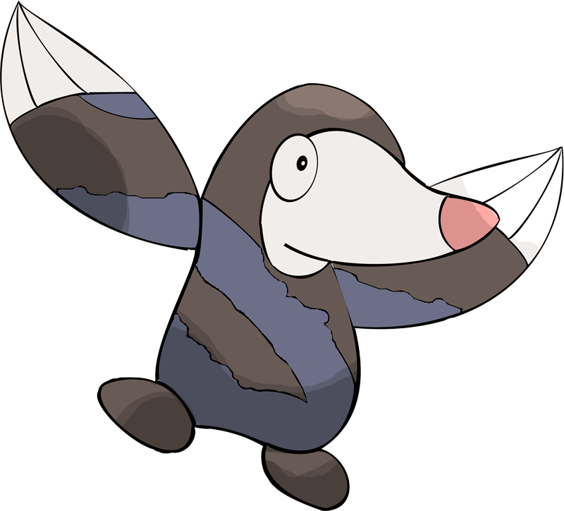 Shiny Drilbur Pokédex - Pokemon Drilbur (800x724)