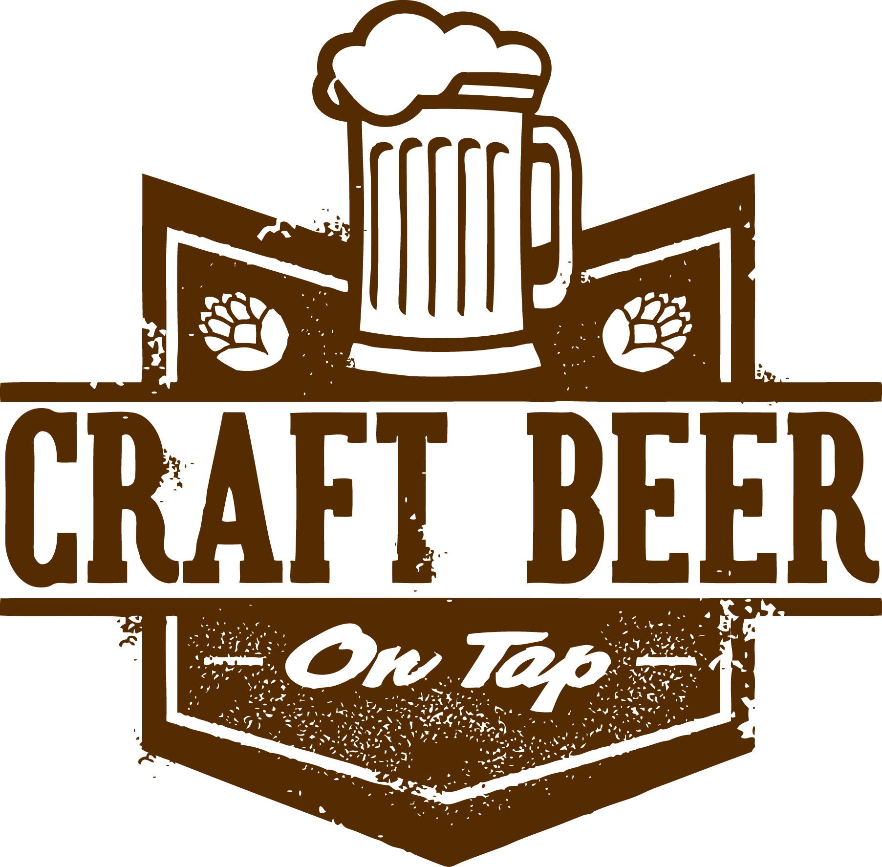 Budweiser Clipart Transparent - Craft Beer Logo Png (1805x1774)