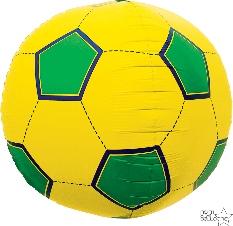 Soccer Ball Brazil Sphere 17 In - Soccer Ball Brazil Sphere 17 In (1000x1000)