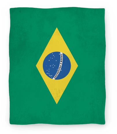 Flag Of Brazil Blanket Blanket - Brazil Flag (484x484)