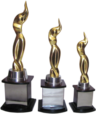 Lk Iifa Lady Golden Trophy - Guruvayur (375x500)