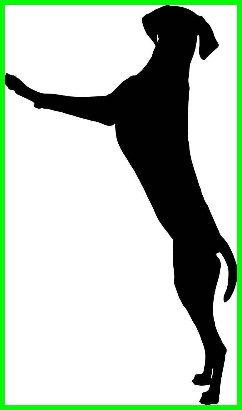 Dove Silhouette Dove Hunting Silhouette Appealing Dog - Clip Art (775x1310)