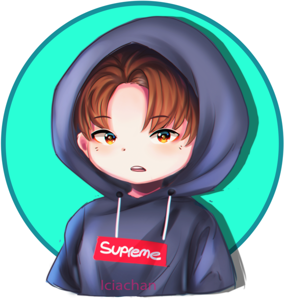 Bts Stickers 6 7 Rm By Iciachan On Deviantart - Iciachan Bts (600x679)