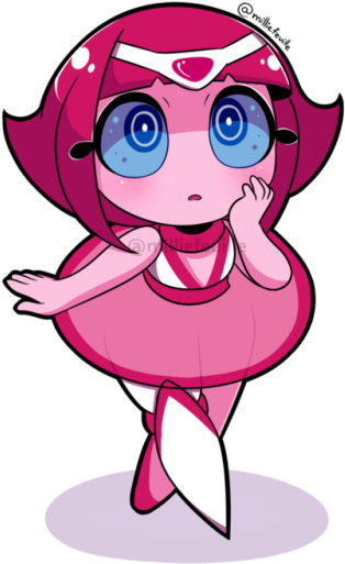 Trying To Get Rid Of My Art Block, So Have A Smol Pink - Super Robot Monkey Team Hyperforce Go! (500x549)