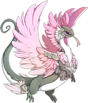 Cupid And Psyche 10243878 350 - Pretty Pink Dragon (350x350)