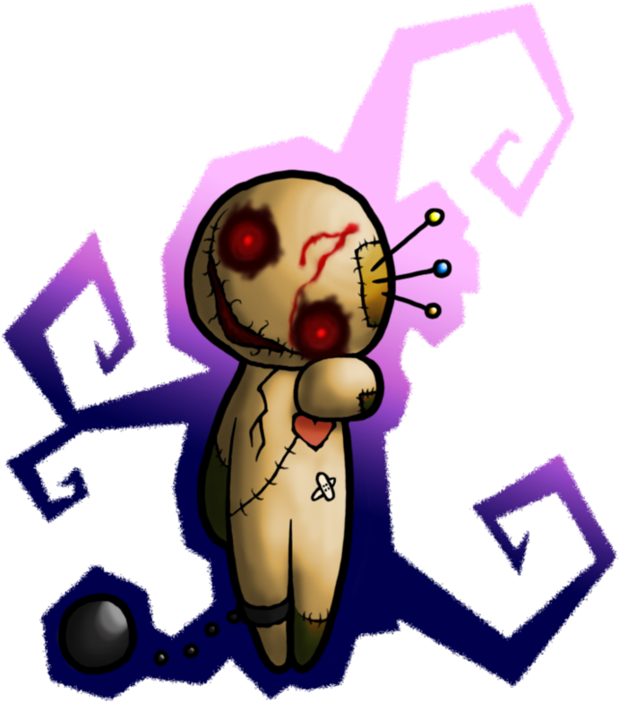Voodoo Doll By World-dominashunxd - Evil Voodoo Doll Drawing (872x917)