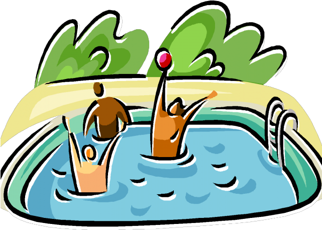 Pool Clipart Pool Closed - Clip Art Of Pool (640x480)