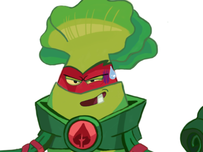 Pvz Heroes Annoyed/depressed Gk,digital Art By Velatina - Plants Vs Zombies Heroes Art (400x300)