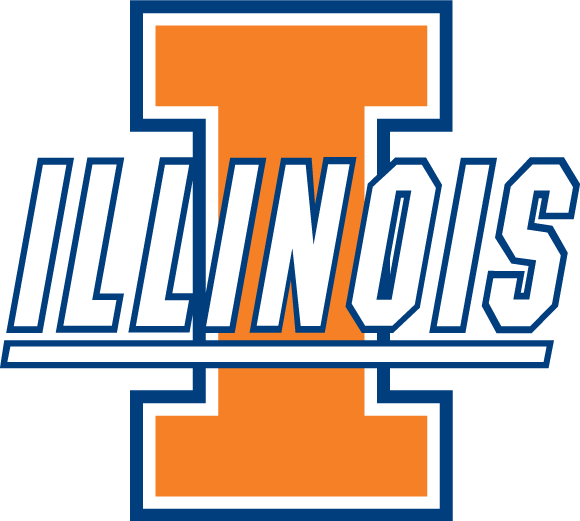 Fighting Illini - Illinois Fighting Illini Logo (580x521)