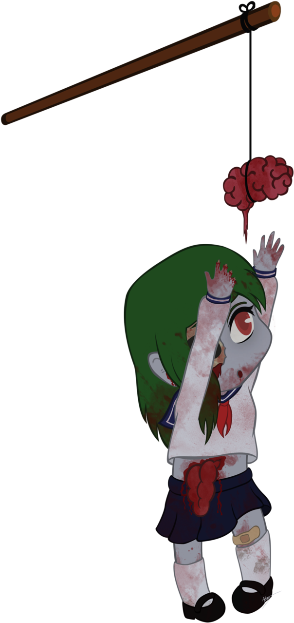 Digital Art - Zombie Drawing - Digital Art (623x1283)