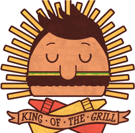 King Of The Grill King Of The Grill - Ing Of The Grill Backpack By Monarchy7061 (571x432)
