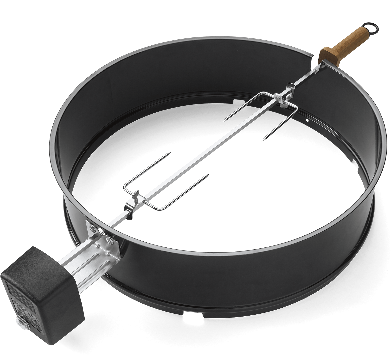 Rotisserie Built For 22" Charcoal Grills - Weber 2290 22-1/2-inch Charcoal Kettle Rotisserie (1800x1800)