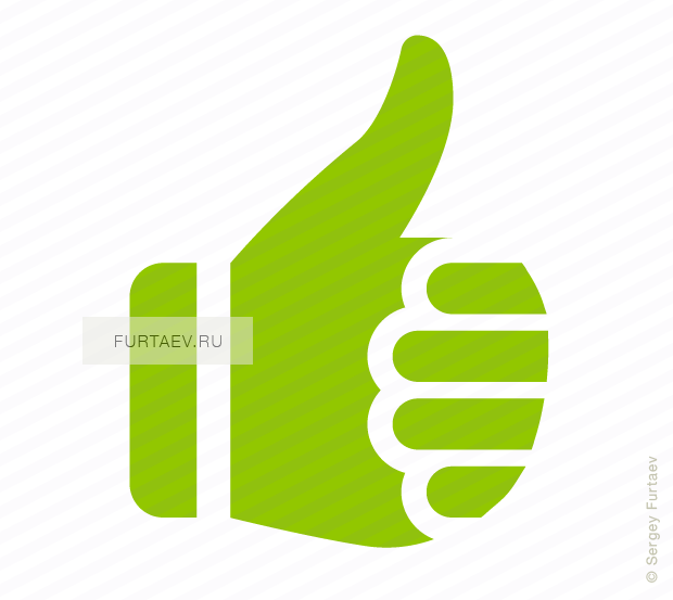 Vector Icon Of Thumbs-up Approval Hand Gesture - Thumbs Up Down Icon (620x553)