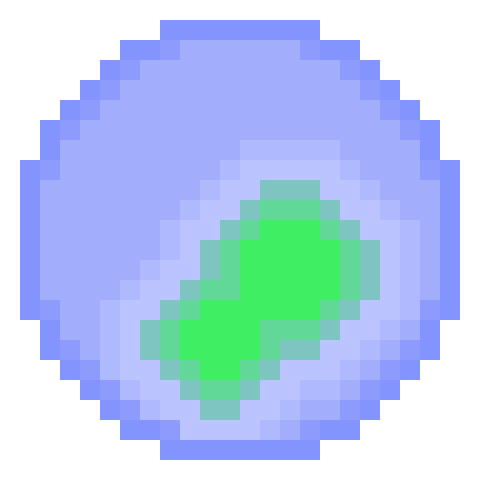 Petri Dish Pixel Art From The Science Pack Of Picroad - Apple Gif (480x480)