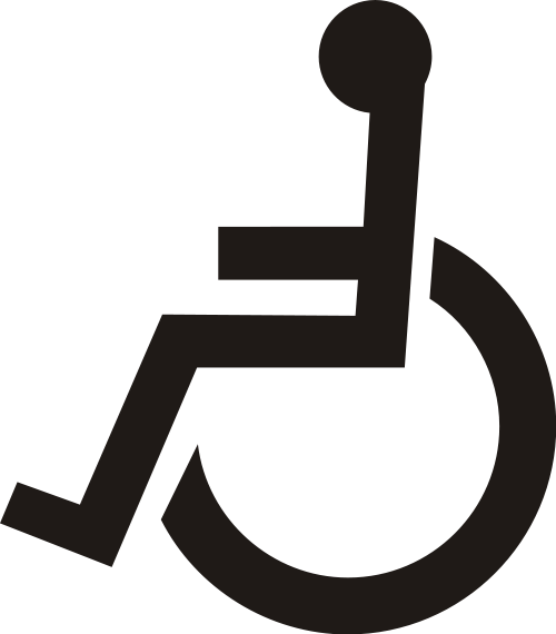 Giesegh Family Ramp - Handicap Sign Transparent (500x570)