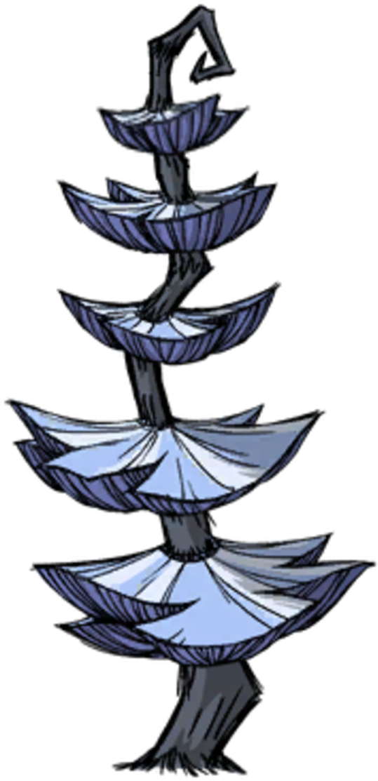 Mushtree - Mushroom Tree Don T Starve (539x1113)