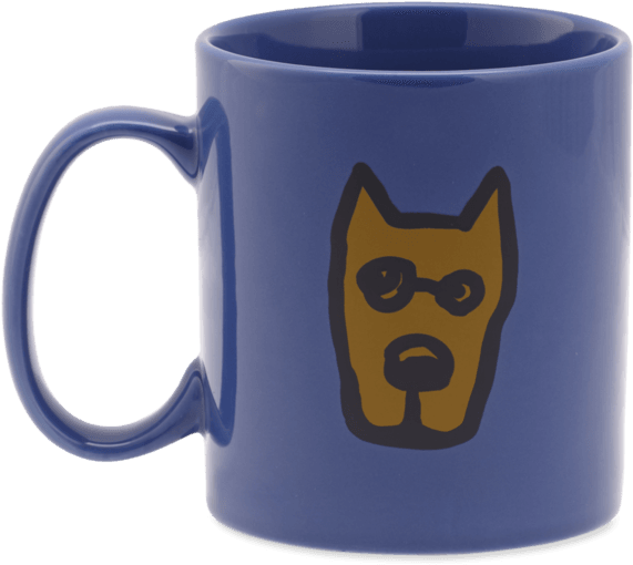 Shop - Life Is Good Jake's Rocket Mug, Darkest Blue, One Size (570x570)