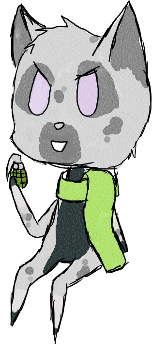 By The Amazing Clash At Demonhead - Cartoon (335x725)