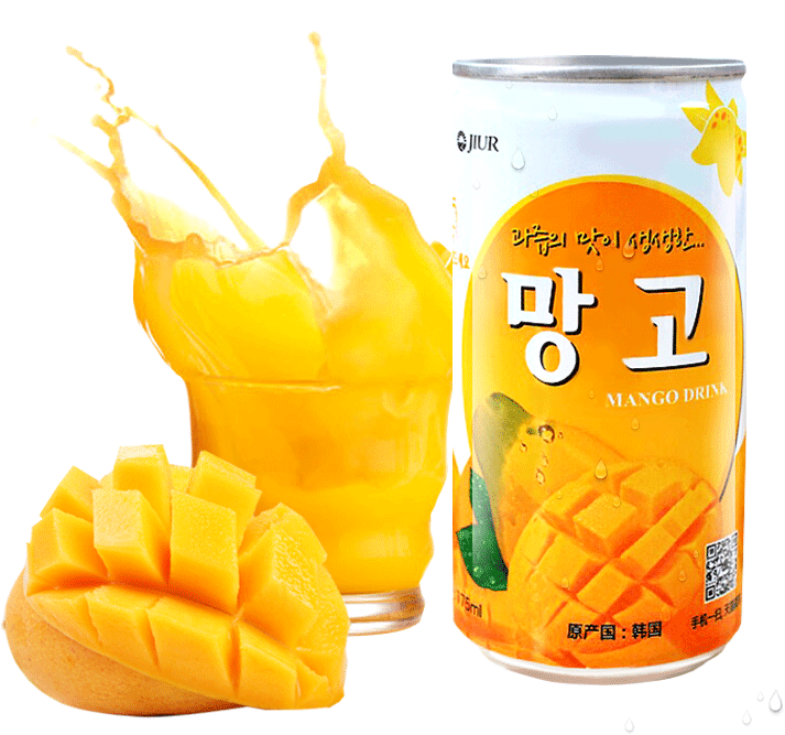 On The 9th Imports Of Fragrant Mango Juice Korean Fruit - Juice (800x800)