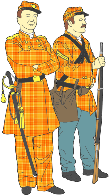 Military Uniform Of Cascadia By Emperor Norton I - Late 19th Century Military Uniforms (451x669)