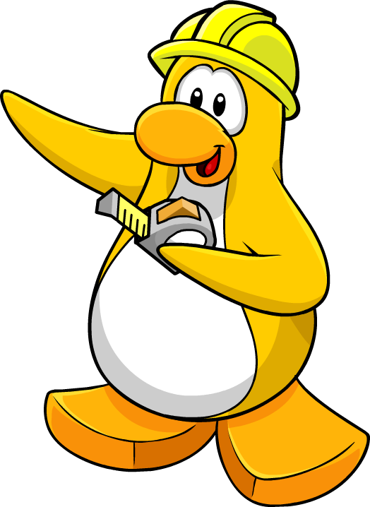 Tg Uniform - Club Penguin Yellow Penguin Png (524x718)