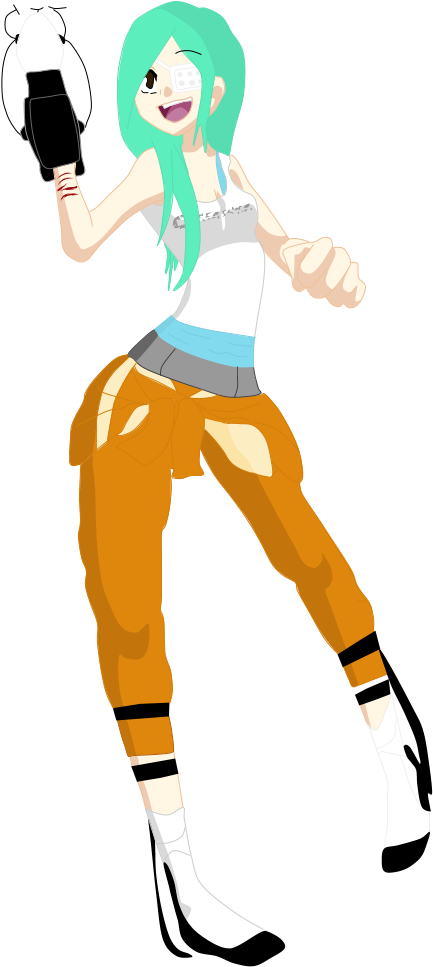 Portal 2 Oc By Mcglitchhop - Portal (622x980)