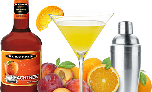 A Peach Of A Martini - Dekuyper Liqueur Sloe Gin 60@ (586x316)