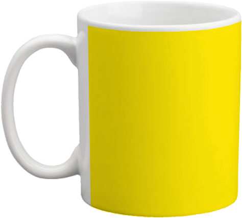 Custom Coffee Mug- Yellow Backgrounds - Mug (500x500)