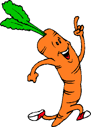 Zanahorias En Dibujo - Carrot Clipart Gif (312x436)
